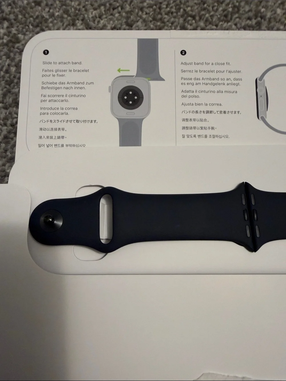 Apple Watch Silicone Sport Band
